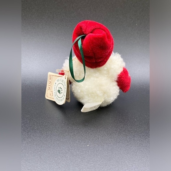 Boyds Bears snowman ornament- Gen-you- Wine  DB Chillymitts w/ Tag - Picture 4 of 5